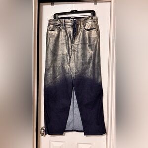 Hudson Jeans Metallic Gradient Pants